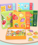Anubhav Janni Vegetable Puzzles Designs Piece Set Self Correcting Puzzle Game for Brain Development Kids and Childrens (Pack Of 1) (Color And Design Sent As Per Stock) - Image 5