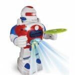 Anubhav Janni Vintage Style Battery Operated Space Robot Toy Retro Walking Action with Lights Sounds Moving Arms and 360 Rotation Classic Collectible Toy for Kids Enthusiasts (Multicolor)