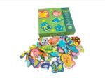 Anubhav Janni Wooden Marine Animal Puzzle Game Early Learning Matching Cards Educational Toy for Toddlers Style Puzzle for Above 3 Years Kids Boys Girls (Multicolor) - Image 3