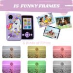 Anubhav Janni Kids Smartphone Toy with MP3 Music Player  Dual Camera Screen Built-in Games Educational Gift for Boys & Girls For Age Above 3 Years (Multicolor) (Unikorn Theme) - Image 3