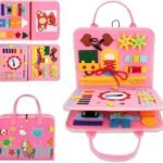 Anubhav Janni Busy Board Toys Early Educational Activity Baby Sensory Toy Travel Kids Learning Toy For Above 3 Years Kids Boys Girls Birthday Diwali Gift (Color And Design Sent As Per Stock)