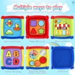 Anubhav Janni Activity Cube Baby Toy for 6 to 12 Months Toddler Best First Birthday Gift 1 Year Old Girl Boy in Busy Learners Toys (Multicolor) - Image 4