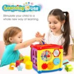 Anubhav Janni Activity Cube Baby Toy for 6 to 12 Months Toddler Best First Birthday Gift 1 Year Old Girl Boy in Busy Learners Toys (Multicolor) - Image 9