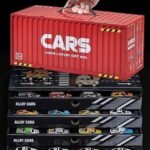 Anubhav Janni 48 Pcs Pull Back Car Set with Container Storage Alloy Metal Vehicles Toy Mini Cars Drawers Foldable Road Map Play Mat Friction Powered Educational for Kids Boys Girls Pretend Toys - Image 2