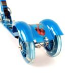 Anubhav Janni Toy Kid Set Plastic Foldable Scooter with Brake and Bell LED on Wheels Height Adjustable Runner Ride On 3 Wheeler for Boys Girls (Blue) - Image 4