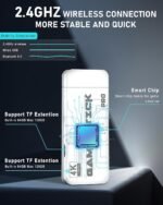 Anubhav Janni Wireless Console Game Stick Built in 10000 Classic 8 Bit Games Mini Retro Controller HDMI Output Dual Player 4K Ultra HD Video Stick Output Player (Standard Edition) - Image 3
