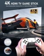 Anubhav Janni Wireless Console Game Stick Built in 10000 Classic 8 Bit Games Mini Retro Controller HDMI Output Dual Player 4K Ultra HD Video Stick Output Player (Standard Edition) - Image 8