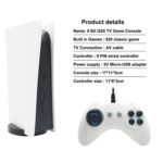 Anubhav Janni TV Video Game for Kids 620 Wireless Classic Retro with Stick Gaming Console Adults 1080p Plug Play Station Emulator 2 Player Boys - Image 4