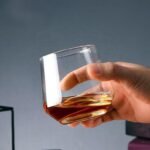 Anubhav Janni 370 ml Whiskey Glass Lead Free Crystal Tumblers with Tilted Base Premium Scotch Bourbon for Home Bar Cocktails Gifting (Set of 6 Pcs) - Image 2