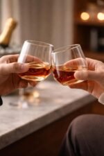 Anubhav Janni 370 ml Whiskey Glass Lead Free Crystal Tumblers with Tilted Base Premium Scotch Bourbon for Home Bar Cocktails Gifting (Set of 6 Pcs) - Image 4