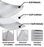 Anubhav Janni Wire Dish Cloth 25 Pack Non Scratch Wire Dishcloth Steel Scrubber for Utensils Cleaning Multipurpose Wet and Dry Cleaning - Image 3