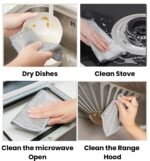 Anubhav Janni Wire Dish Cloth 25 Pack Non Scratch Wire Dishcloth Steel Scrubber for Utensils Cleaning Multipurpose Wet and Dry Cleaning - Image 7