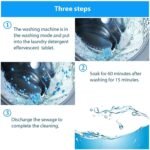 Anubhav Janni WASHING MACHINE CLEANER TABLET ( Pack Of 10 Pcs )Washing Machine Cleaner Tablets Deep Cleaning Descaling for Front Top Load Machines, Drum Tub Stain Remover - Image 2