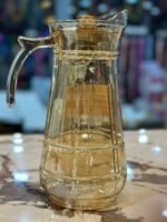 Anubhav Janni Crystal Water Jug 1.8 Litre Premium Transparent Glass Pitcher with Handle Elegant Beverage Serving Lid and Handle Juice Lemonade Jug for Kitchen Dining Table - Image 6