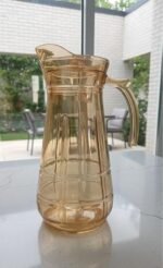 Anubhav Janni Crystal Water Jug 1.8 Litre Premium Transparent Glass Pitcher with Handle Elegant Beverage Serving Lid and Handle Juice Lemonade Jug for Kitchen Dining Table - Image 7