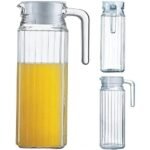 Anubhav Janni Glass Lining Water Jug 1.1 Ltr Water for Juice hot Cold Milk and Beverage Carafes Premium Jug Plastic Lid Handle Home Office Etc Best For Gifts - Image 3