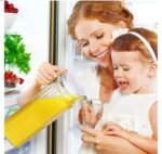 Anubhav Janni Glass Lining Water Jug 1.1 Ltr Water for Juice hot Cold Milk and Beverage Carafes Premium Jug Plastic Lid Handle Home Office Etc Best For Gifts - Image 5