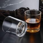 Anubhav Janni Thin Cold Cut Glass 390ml 6pcs Premium Crystal Whiskey Glasses Old Fashioned Rocks Tumblers for Scotch Bourbon Cocktails Hand Wash Only - Image 5
