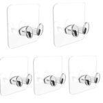 Anubhav Janni Plug Socket Hook Multi Power Plugs Holder|Transparent Waterproof Wall Hooks for Kitchen Bathroom Shower (Pack Of 10 )