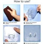 Anubhav Janni Plug Socket Hook Multi Power Plugs Holder|Transparent Waterproof Wall Hooks for Kitchen Bathroom Shower (Pack Of 10 ) - Image 6
