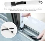 Anubhav Janni Window Brush  Multi Function Plastic Corners Edges Dust Multipurpose Use Cleaning for Frame Keyboard with Mini Dustpan (Pack Of 4 Pcs) - Image 4