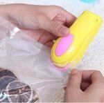Anubhav Janni Mini Seal Machine  Food Saver Bag Sealer Heat Portable Sealing for Storage Handheld Vacuum Bags Plastic Snack Chip (Pack Of 4 Pcs) - Image 6