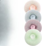 Anubhav Janni Bath Sponge Cleaning Brush With Suction Shower Loofah with Exfoliating Soft Massager and Scrubber for Men Women Babies Body Cup (Pack Of 2 Pcs)