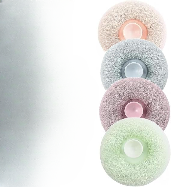 Anubhav Janni Bath Sponge Cleaning Brush With Suction Shower Loofah with Exfoliating Soft Massager and Scrubber for Men Women Babies Body Cup (Pack Of 2 Pcs) Anubhav Janni Bath Sponge Cleaning Brush With Suction Shower Loofah with Exfoliating Soft Massager and Scrubber for Men Women Babies Body Cup (Pack Of 2 Pcs) - Image 1