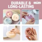 Anubhav Janni Bath Sponge Cleaning Brush With Suction Shower Loofah with Exfoliating Soft Massager and Scrubber for Men Women Babies Body Cup (Pack Of 2 Pcs) - Image 4