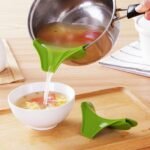 Anubhav Janni Silicon Spout For Pan Bowl Clip On Silicone Pots And Pans Universal Fit Heat Resistant Anti Spill Pouring Nozzle Safe Soup Sauce Transfer Easy To Clean Non Slip (Pack Of 1 Pcs) - Image 2