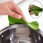 Anubhav Janni Silicon Spout For Pan Bowl Clip On Silicone Pots And Pans Universal Fit Heat Resistant Anti Spill Pouring Nozzle Safe Soup Sauce Transfer Easy To Clean Non Slip (Pack Of 1 Pcs) - Image 8