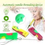 Anubhav Janni Needle Threading Device  Blue World Automatic Device Self Hand Needle Plastic Threader Thread Guide Device Solve Problem Easy Use and Carry (Pack Of 3 Pcs) - Image 7
