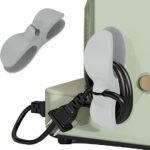 Anubhav Janni Cable Roll Organizer Cord Management System Reusable Straps for PC TV Home Theatre Speaker Work From Desk Accessories ( Pack Of 2 ) - Image 2