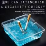 Anubhav Janni Disposable Smokeless Cigarette Ashtray Including Sand Cleaner  Portable Ashtray Air Purifier Smoke Sand Indoor and Odorless Cleaning Car Mud for Home Office Hotel (Pack Of 2 Pcs) - Image 2