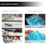 Anubhav Janni Disposable Smokeless Cigarette Ashtray Including Sand Cleaner  Portable Ashtray Air Purifier Smoke Sand Indoor and Odorless Cleaning Car Mud for Home Office Hotel (Pack Of 2 Pcs) - Image 4