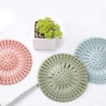 Anubhav Janni Silicone Hair Catcher Drain Filter Stopper  Catcher Durable for Shower Cover Bathroom Tub Strainer to Catch and Clean Suit Bathtub (Pack Of 2 Pcs) - Image 2