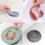 Anubhav Janni Silicone Hair Catcher Drain Filter Stopper  Catcher Durable for Shower Cover Bathroom Tub Strainer to Catch and Clean Suit Bathtub (Pack Of 2 Pcs) - Image 6