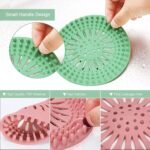 Anubhav Janni Silicone Hair Catcher Drain Filter Stopper  Catcher Durable for Shower Cover Bathroom Tub Strainer to Catch and Clean Suit Bathtub (Pack Of 2 Pcs) - Image 7
