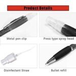Anubhav Janni Pen Sanitizer New  Portable Perfume Liquid Nano Mist Empty Spray Atomizer for Travel Home Office Car Lift Elevator Hotel Personal Care Craft Sprayer (Pack Of 5 Pcs) - Image 6