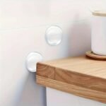 Anubhav Janni Silicone Wall Protector Rubber Pack of 6 Clear Door Bumper Stopper Protector Self Adhesive Handle Knob Shield Guard - Image 7
