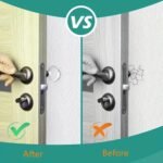 Anubhav Janni Silicone Wall Protector Rubber Pack of 6 Clear Door Bumper Stopper Protector Self Adhesive Handle Knob Shield Guard - Image 8