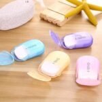 Anubhav Janni Paper Washing Hand Sheets Soap Box  Strips Mini Portable Travel Disposable Bath Scented for Outdoor Camping Hiking (Pack Of 4 Pcs) - Image 6