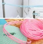 Anubhav Janni Clothes Line 2 Pcs Durable Kapda Sukvani Dori for Laundry Drying Heavy Duty Space Saving Weather Resistant Rope Indoor  Outdoor Use - Image 5