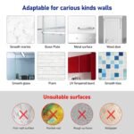 Anubhav Janni Transparent Large Adheshiv Wall Hooks Hanger Transparent Hook for Hanging Self Adhesive Heavy Duty Hooks Waterproof Stainless Steel Big Bathroom Kitchen (Pack Of 5 Pcs) - Image 9