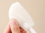Anubhav Janni Silicone Bottle Cleaning Brush White Flexible Soft Bristle, Long Handle for Jar, Cup, Glass Mug Container and Kitchenware (Pack Of 2 Pcs ) - Image 4