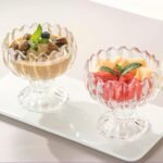 Anubhav Janni Ice Cream Bowl 170ml 6pcs Crystal Glass Bowls Serving Dessert Pudding Set Fruit Salad Cup Premium Clear Elegant Glassware for Home Parties Party Gifting (Pack Of 6 Pcs) - Image 2