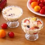 Anubhav Janni Ice Cream Bowl 170ml 6pcs Crystal Glass Bowls Serving Dessert Pudding Set Fruit Salad Cup Premium Clear Elegant Glassware for Home Parties Party Gifting (Pack Of 6 Pcs) - Image 3