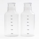 Anubhav Janni Borosilicate Water Bottle 350ml Glass Water Bottle with Time Marker Leakproof Reusable BPA Free Transparent Lids Drinking Fridge Bottles Water Milk Lassi Juices Beverages - Image 8