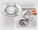 Anubhav Janni Sink Drain Filter Jali (11.5 Cm) 1 Pcs Hian Mesh Strainer for Kitchen Bathroom Stainless Steel Fine Anti Clog Filter Rust Resistant Easy to Clean - Image 3