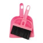 Anubhav Janni Mini Supdi (Pack Of 2 Pcs)Mini Dustpan with Brush Broom Set for Multipurpose Cleaning Laptops Keyboards Dining Table Car Seats Carpets  Plastic Dust Pan